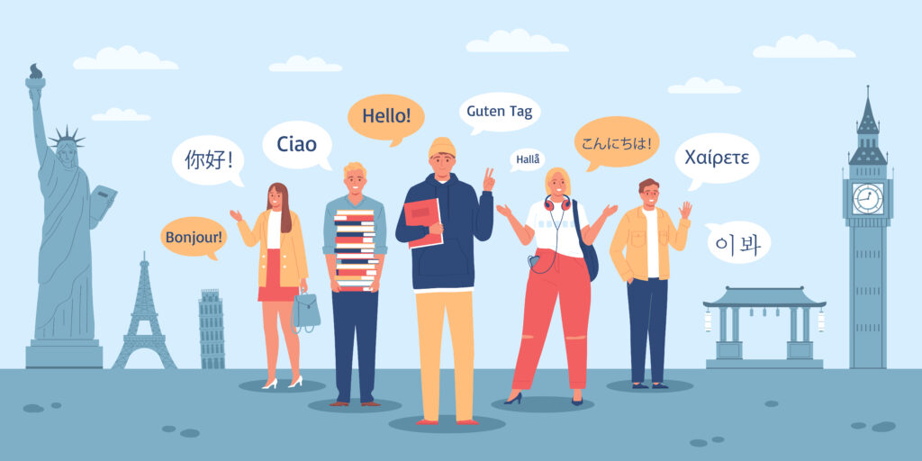 Language Course Composition